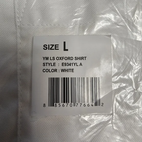 NWT Lee Youth White Shirt & NWT Urban Pipeline T Shirt - Picture 4 of 6